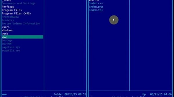 Web Application with Templates in PHP, Java (Servlet), C# (MVC)