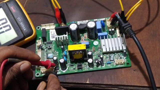 LG Inverter Double Door Refrigerator PCB Repair Communication Problem