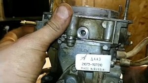 Интересная неисправность. Подсос топлива в систему холостого хода, карбюратор Солекс.