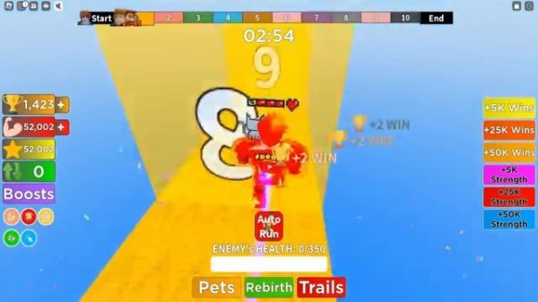 БЕГУ И СТАНОВЛЮСЬ СИЛЬНЕЕ ВСЕХ В МИРЕ! Easy Muscle Clicker Roblox