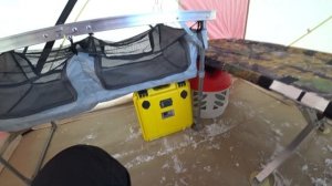 КАК ПРАВИЛЬНО РАСПОЛОЖИТЬ ОБОРУДОВАНИЕ В ЗИМНЕЙ ПАЛАТКЕ.