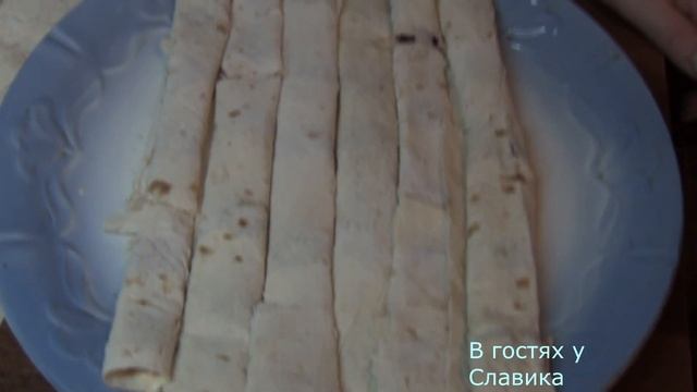 Торт. Торт Монастырская Изба с Лаваша.Cake With Cherry, 