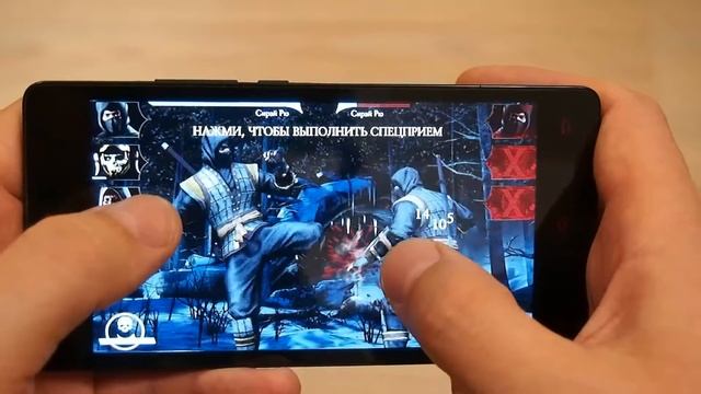 Пример работы игр на смартфоне DEXP IXION ES250 RAGE смотреть онлайн