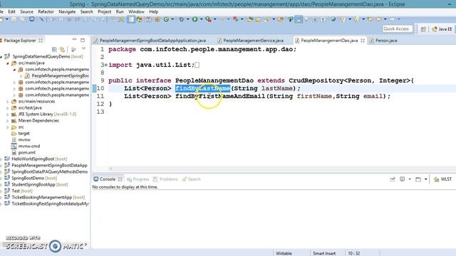 26.@NamedQueries in Spring Data JPA Example | Spring Boot смотреть онлайн