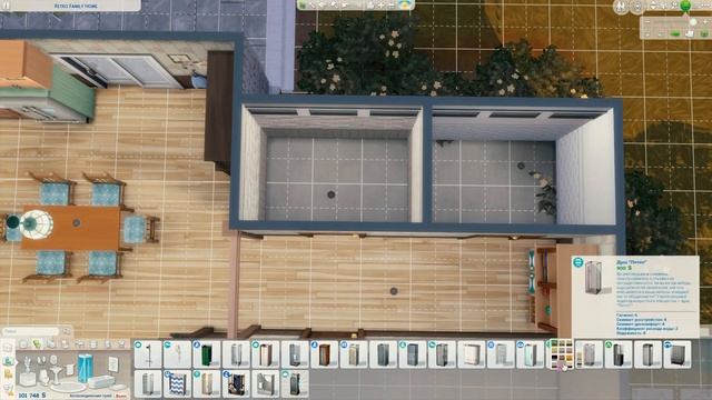 РЕТРО ДОМ ИЗ 80Х The Sims 4 Speed Build Симс 4 Строительство RETRO HOUSE FOR A LARGE FAMILY 80S смотреть онлайн