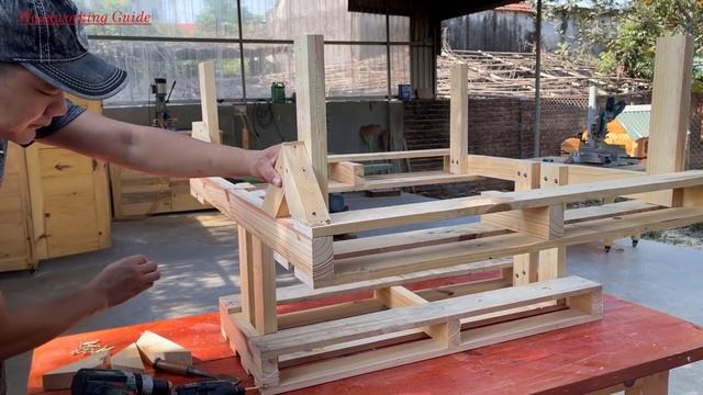 Special Design From Old Pallet // Recycle Old Pallets // Wood Recycling Project смотреть онлайн