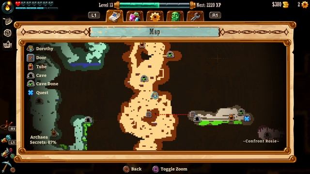 Steamworld Dig 2 Secrets