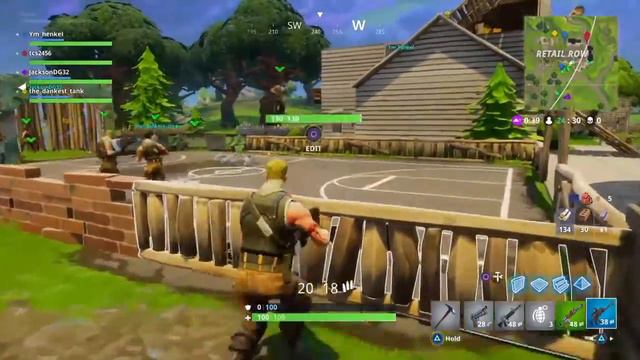 Playing Soccer in Fortnite 50 v 50 смотреть онлайн