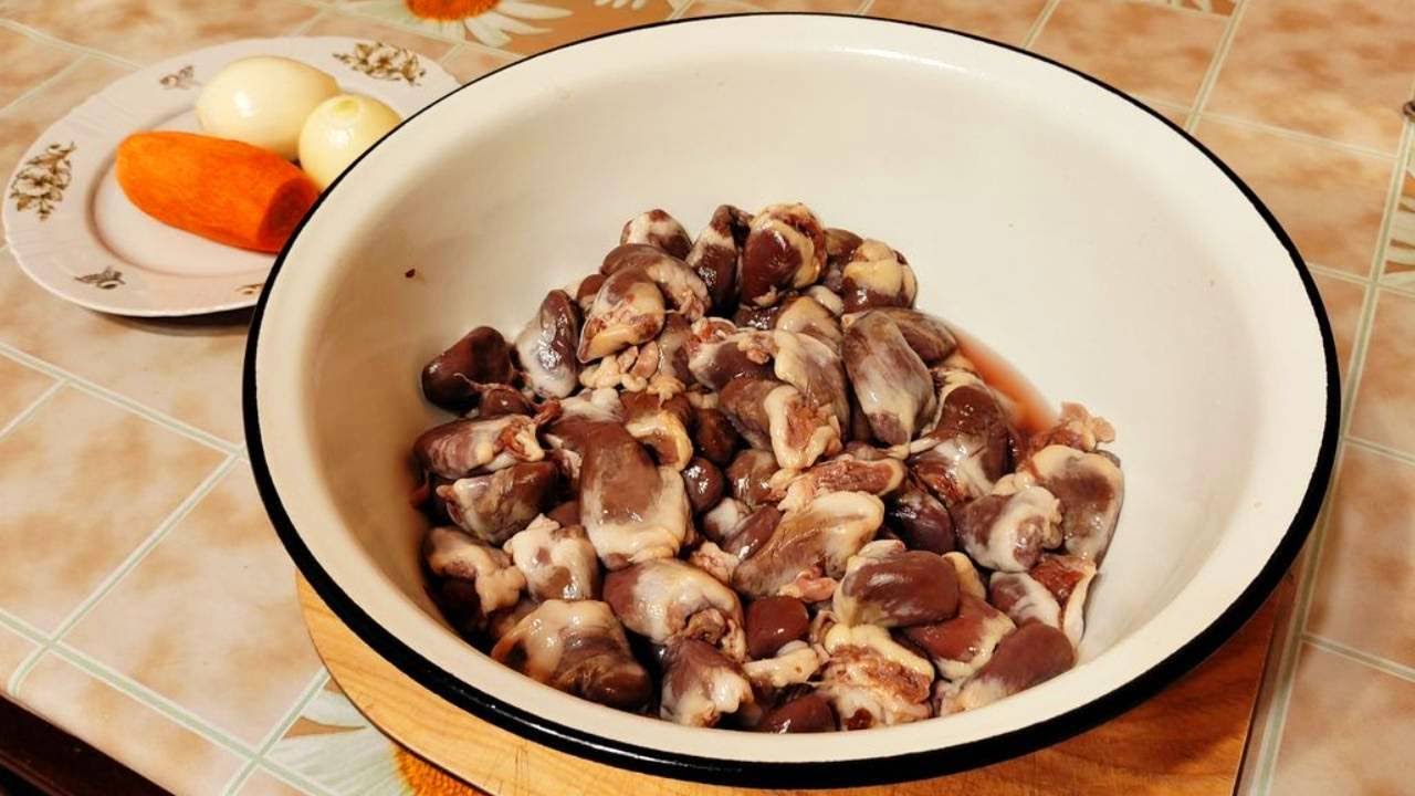 Сколько по времени тушить утиные сердечки ? смотреть онлайн