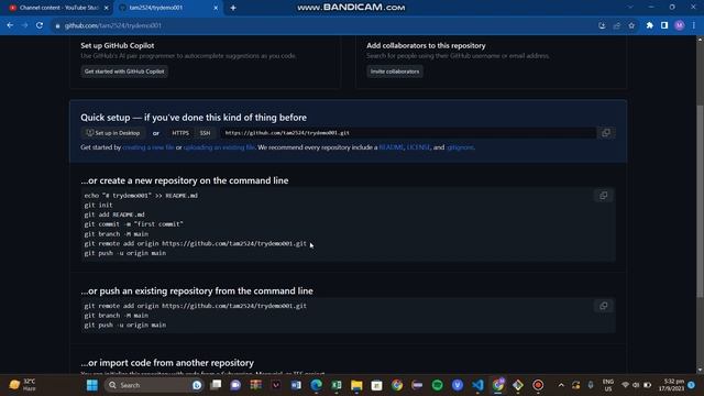 Upload Files to GitHub Repository via Git Bash смотреть онлайн