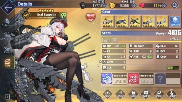 AZUR LANE + ИСТОРИЯ / KMS GRAF ZEPPELIN / ДИТЯ РАЗРУШЕНИЯ смотреть онлайн