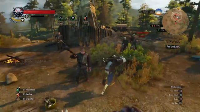 The Witcher 3: refugee camp смотреть онлайн