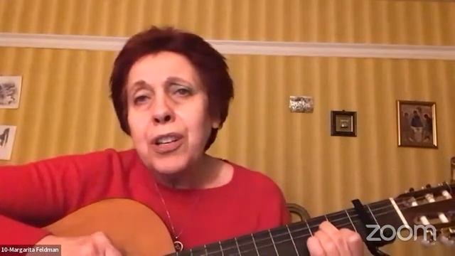 "Посвящение юбилярам 2022 года" -- сцена "Зеленый Поезд" zoom 2023-01-03 смотреть онлайн