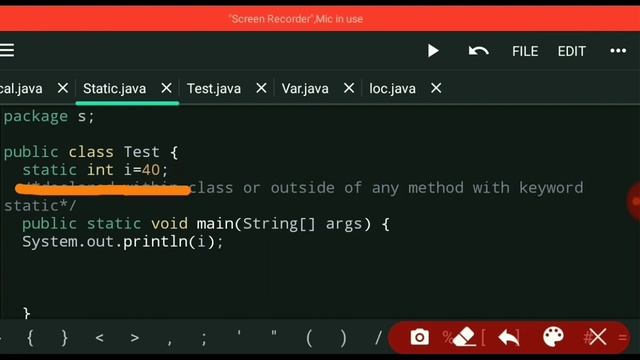 What are variables, why we use, kinds of variables,local variable,static variable,instance variable смотреть онлайн