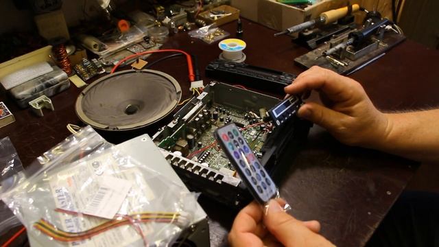 Апгрейд и ремонт автомагнитолы Panasonic CQ-R95EN смотреть онлайн