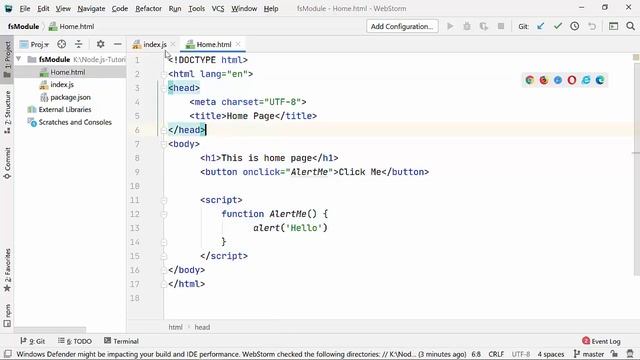Node.js Tutorial Bangla | Part 14 fs ready file ready html page смотреть онлайн