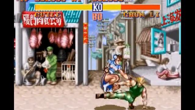 Street Fighter II - The World Warrior (SNES) : Guile Playthrough смотреть онлайн