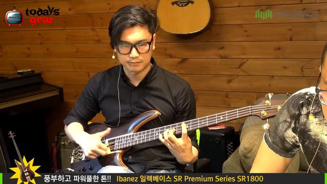 Todaysgear Ibanez 일렉베이스 SR1800 смотреть онлайн