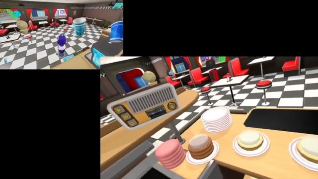 VR The Diner Duo (PSVR) | Local co-op cooking game смотреть онлайн