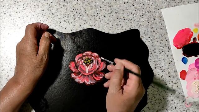 Учимся рисовать жостовские узоры смотреть онлайн