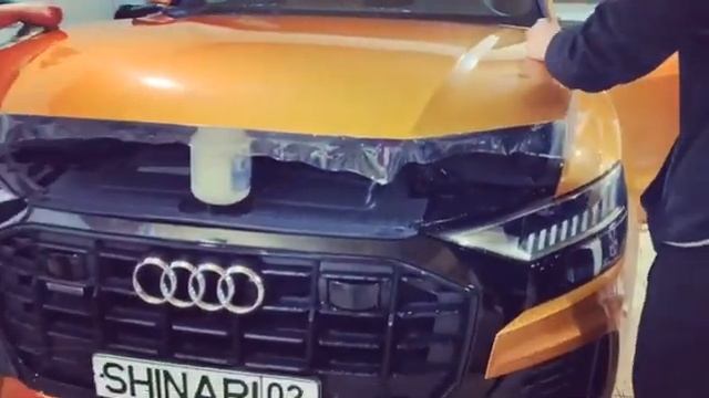 Антигравийная пленка AUDI Q8 смотреть онлайн
