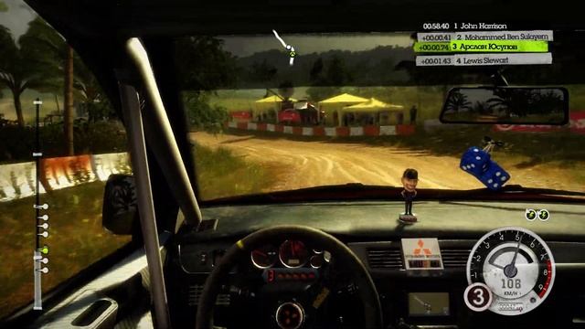 Colin McRae Dirt 2 (сложность - ЖЁСТКО) на клавиатуре от 1 лица смотреть онлайн