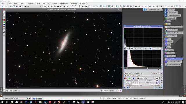 EP45 - Processing M82, the Cigar Galaxy in PixInsight смотреть онлайн