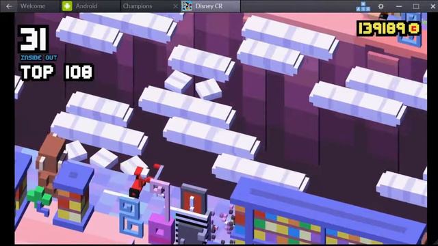 Abstract Bing Bong Inside Out secret character Jungle Book update Disney Crossy Road смотреть онлайн