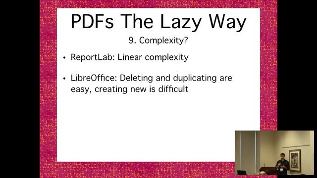 We Don’t Need No Stinkin’ PDF Library: Build PDFs with Python the Lazy Way смотреть онлайн
