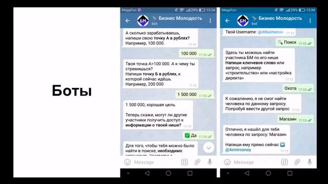 Боты «Бизнес Молодость» смотреть онлайн
