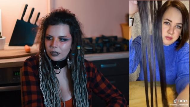 SMR TIKTOK - ИХ НУЖНО СПАСАТЬ: Осветление волос лимоном и уксусом, пантенол, выпрямление глицерином смотреть онлайн