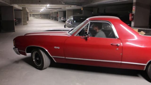 72 Chevy El Camino SS - Cherry Bomb exhaust смотреть онлайн