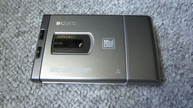 Sony MZ-E20 Portable Minidisc Player MD Walkman смотреть онлайн