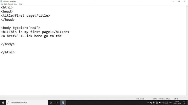 How to link one page to another page in HTML смотреть онлайн