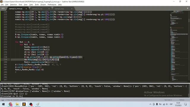 OpenGL en Python 3D - Parte 6.2 - Creando un Mapa automaticamente - Dibujando la superficie. смотреть онлайн