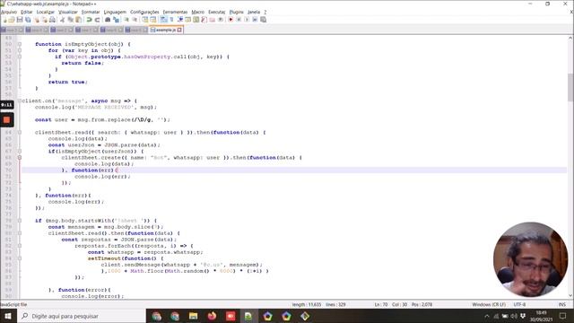 Disparando mensagens e capturando dados com a API WhatsApp e Google Planilhas (Sheet) смотреть онлайн