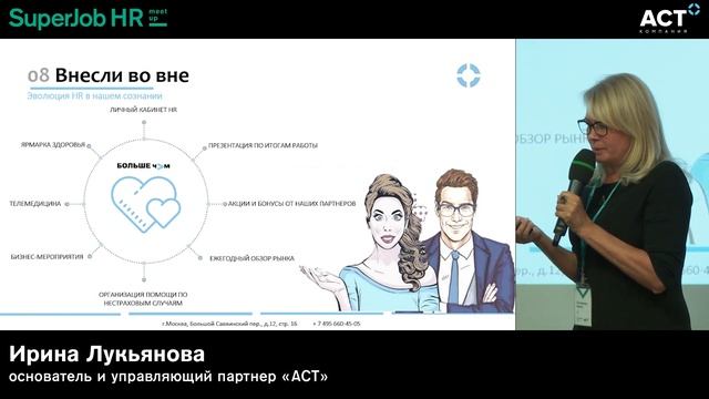 SuperJob HR-meetup «Автоматизация HR-процессов». Спикер: Ирина Лукьянова
