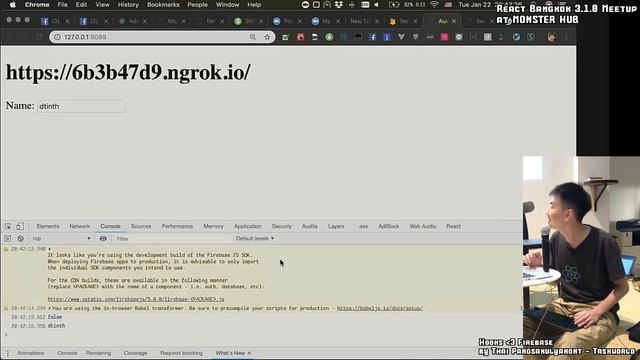 Hooks ❤️ Firebase” by Thai Pangsakulyanont смотреть онлайн