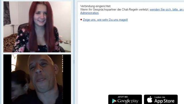 Вин Дизель\Марк.Cин c женой в Чат Рулетке!/Vin Diesel\Mark Sinclair) With his wife in Chat Roulette смотреть онлайн