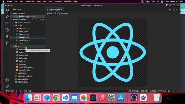 ?React Hello World Tutorial: Create Your First React App | Folder Structure | Code Crushers - मराठी смотреть онлайн