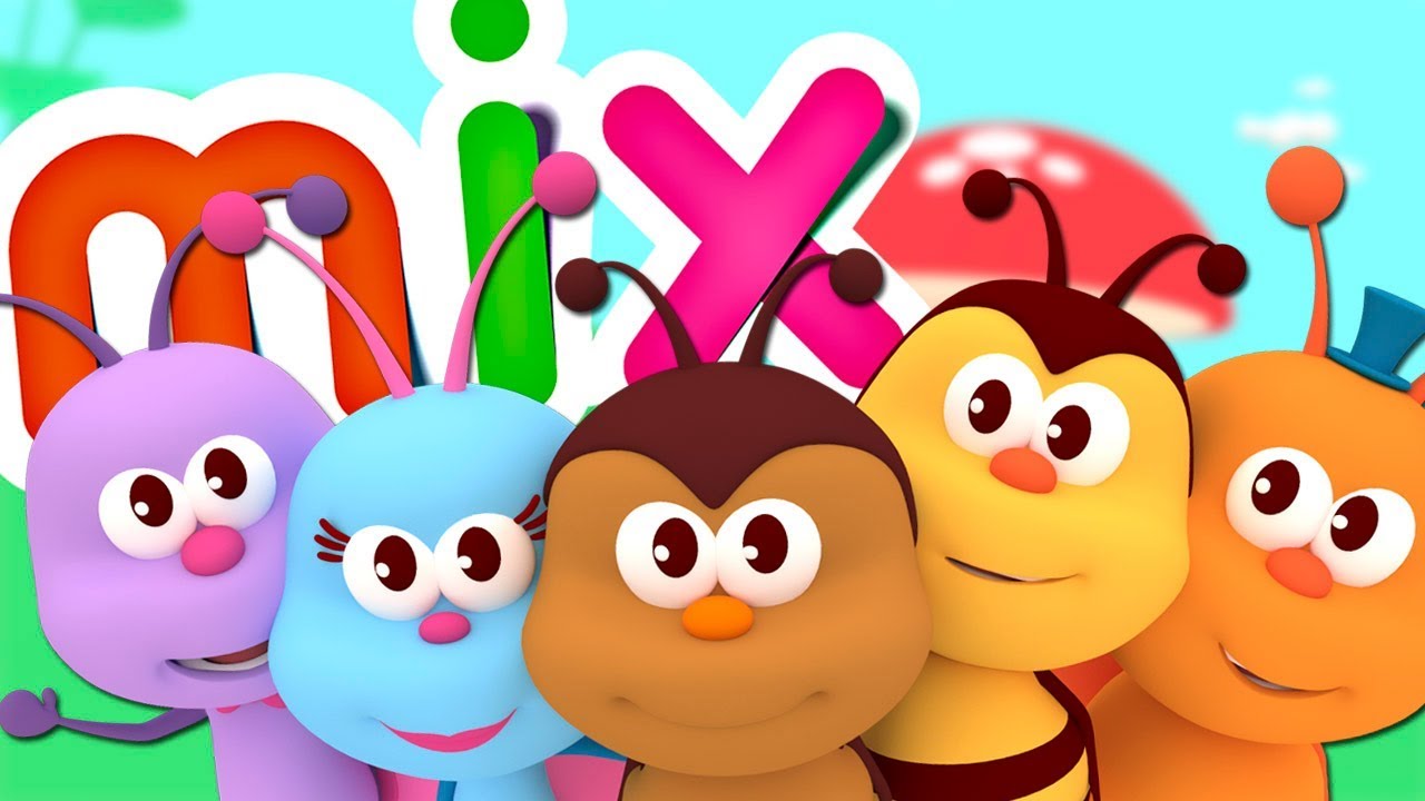 Сборник песен о весёлых насекомых_ Любимые насекомые смотреть онлайн