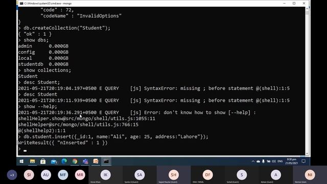 8. NoSQL Database - A practical demonstration of NoSQL on MongoDB смотреть онлайн