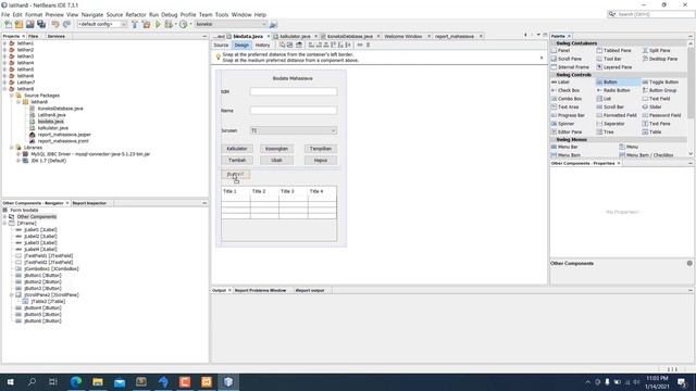 Object Oriented Programming - Java iReport Cetak PDF atau Membuat Laporan смотреть онлайн
