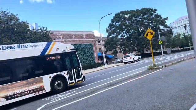 Bee-Line Bus New Flyer XDE40 Route 14 To CROTON #422 WHITE PLAINS BUS TERMINAL ALL ELECTRIC HYBRID смотреть онлайн