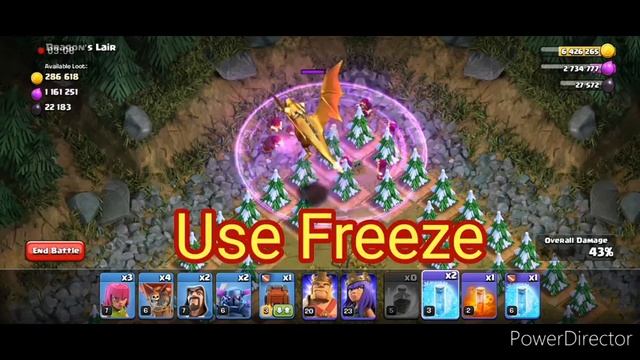 How to 3 star dragon's lair th10 | dragon's lair 3 star attack смотреть онлайн