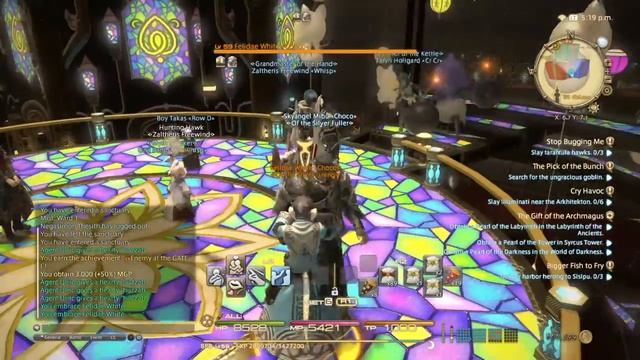 FINAL FANTASY XIV_ Cheating the cliff-hanger Gate смотреть онлайн