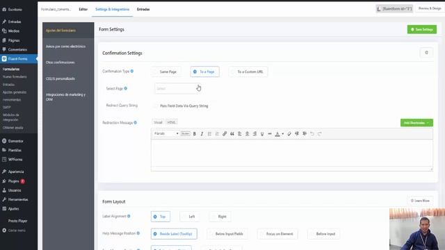 Wordpress Plugin Fluent forms - Un formulario para enviar a WhatsApp смотреть онлайн