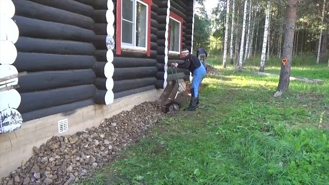 Как Помогал Вместе с Зрителями Канала Делать Отмостку Дома Соседу Николаю Музыканту