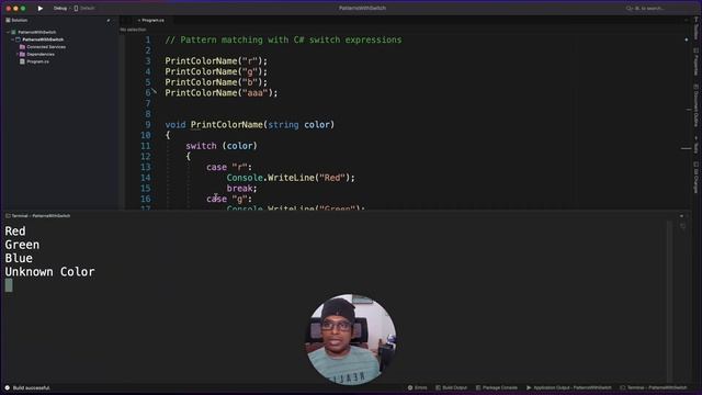 C# Sinhala Tutorial | Pattern Matching with Switch Expressions | Value Patterns | By Example смотреть онлайн