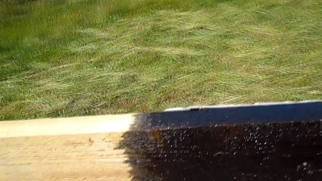 Обработка древесины отработкой